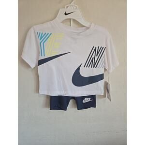 Nike Jorda Girls Tempo Dri-Fit Short Sets Bike, Skort Sets Size 4 XS 3-4 years